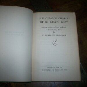 Maugham's Choice of Kipling's Best (1952, Hardcover) VINTAGE COLLECTIBLE